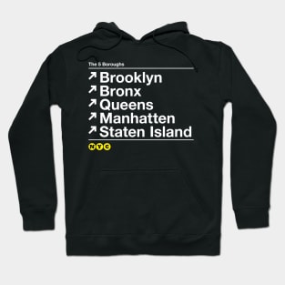 The 5 Boroughs Hoodie